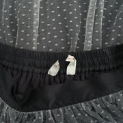 Odd Molly Anthropologie Swiss Dot Midi Skirt