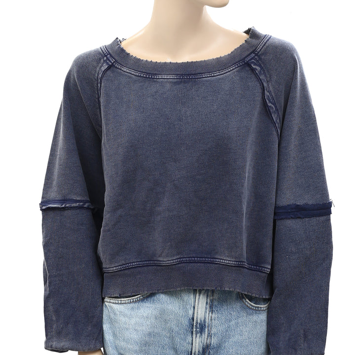 Free People Sweet Deets Sweatshirt Top