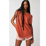 Free People Table For Two Tee Tunic Top