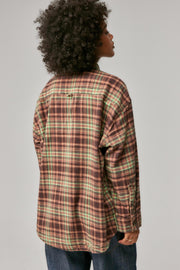 BDG Urban Outfitters Dani Flannel Shirt Tunic Top