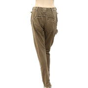 Free People Endless Summer Solid Cotton Cargo Pants