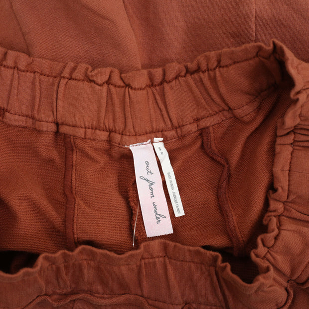Out From Under Urban Outfitters Solid Cargo Brown Pants