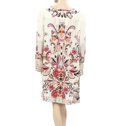 Odd Molly Anthropologie Floral Paisley Printed Mini Dress