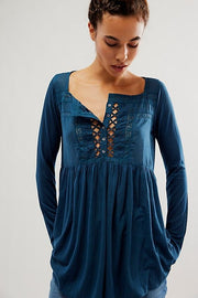 Free People Pretty Please Tunic Top