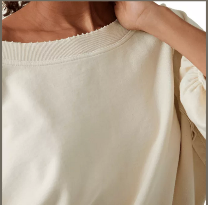 Free People Sweet Deets Sweatshirt Top