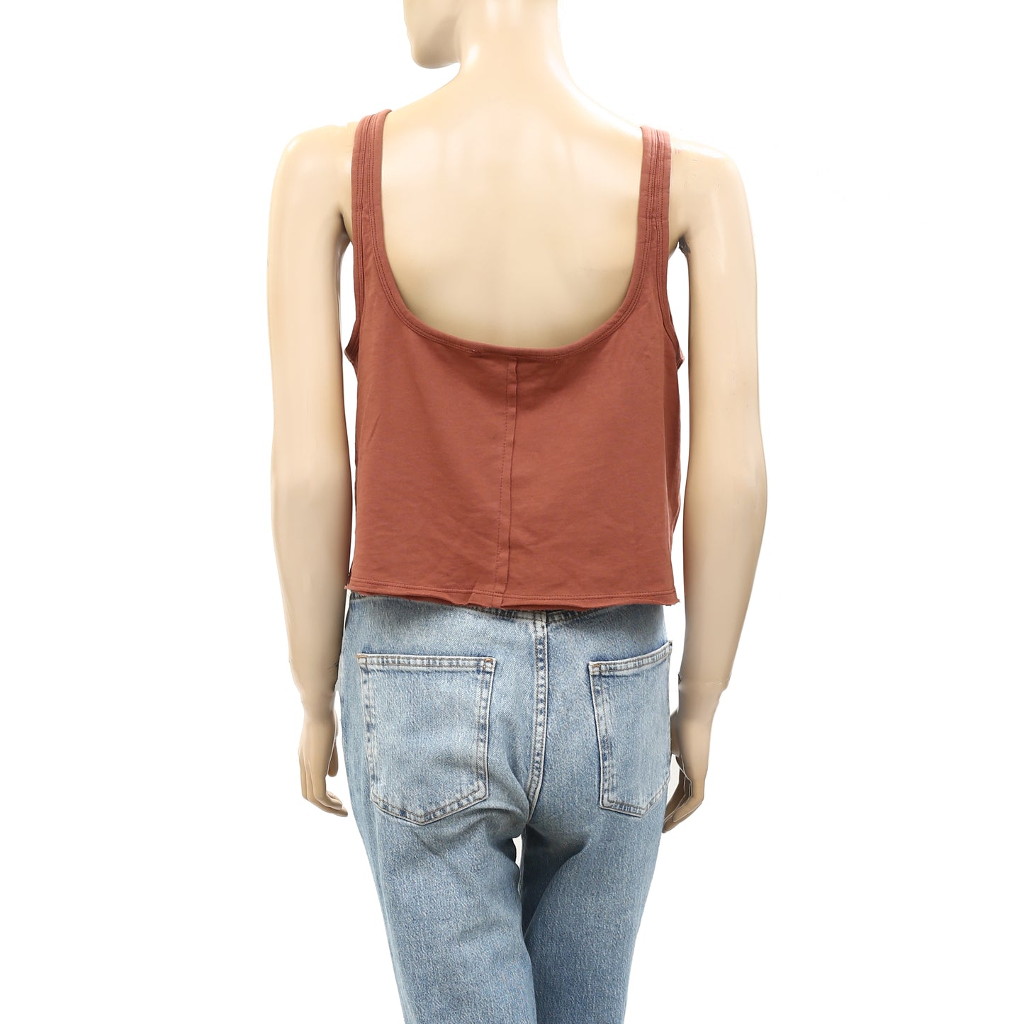 Out From Under Urban Outfitters Ryder Notch Neck Tank Blouse Top
