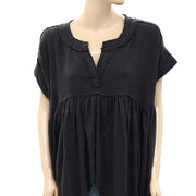 Free People We the Free Sugar Rush Babydoll Tunic Top