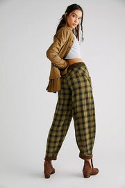 Free People In Control Washed Barrel Pants