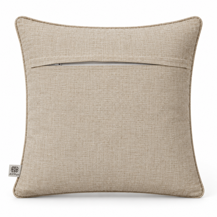 1 PCS Beaded Embroidered Cushion Cover