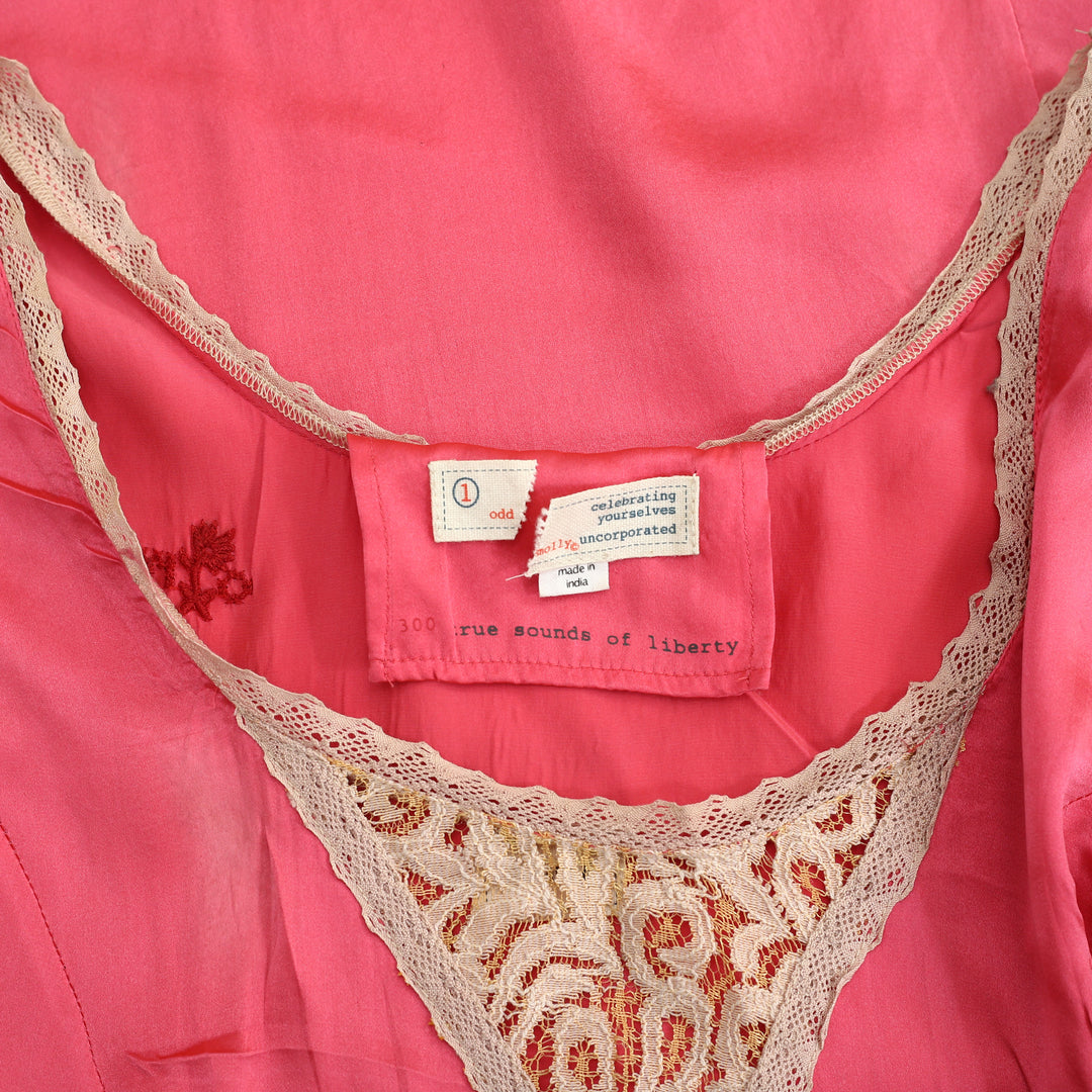 Odd Molly Anthropologie Embroidered Tunic Top
