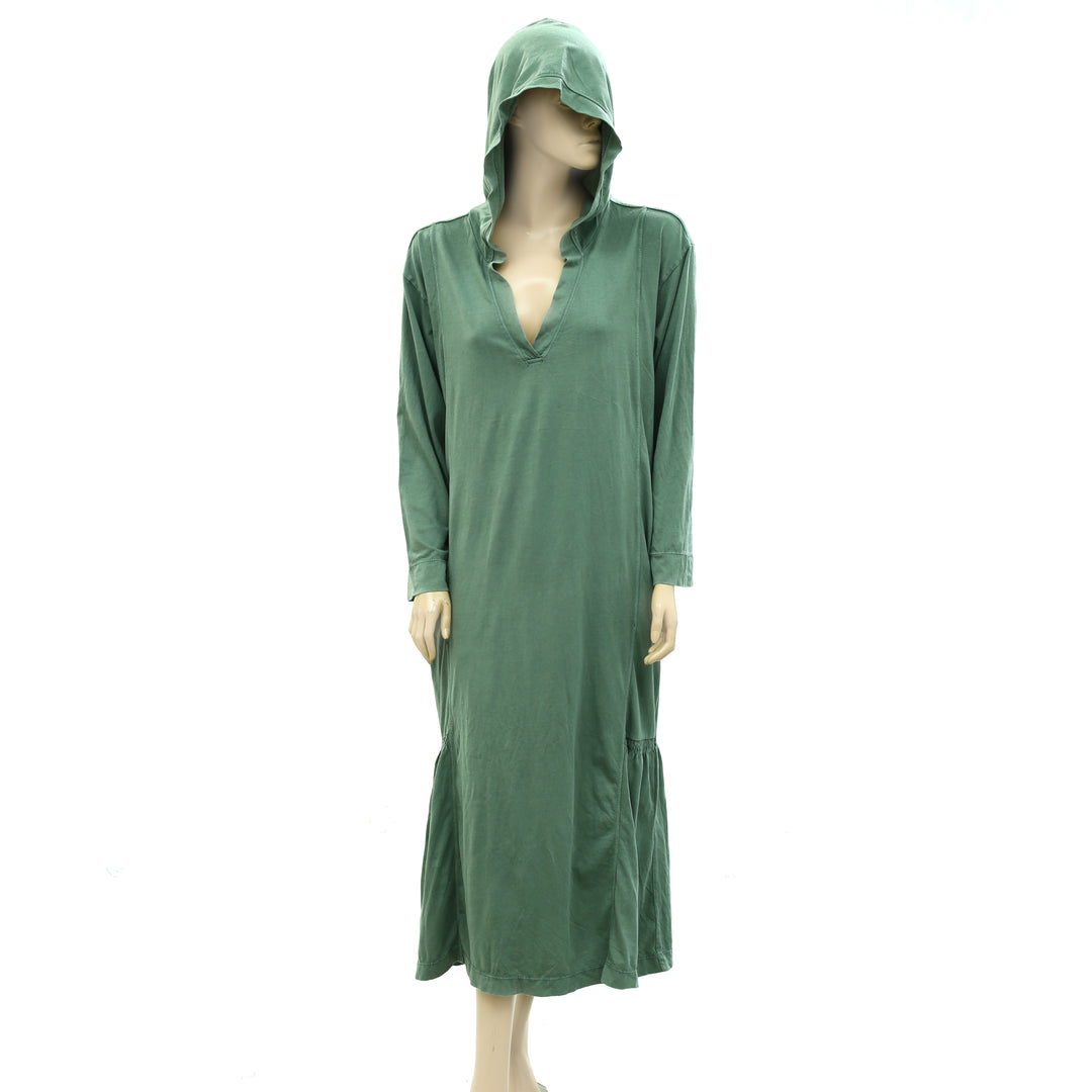 Daily Practice by Anthropologie Long-Sleeve Hooded Midi Dress White Chocolate Couture Daily Practice by Anthropologie Long-Sleeve Hooded Midi Dress White Chocolate Couture