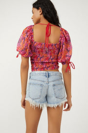 Free People Back On Cropped Top