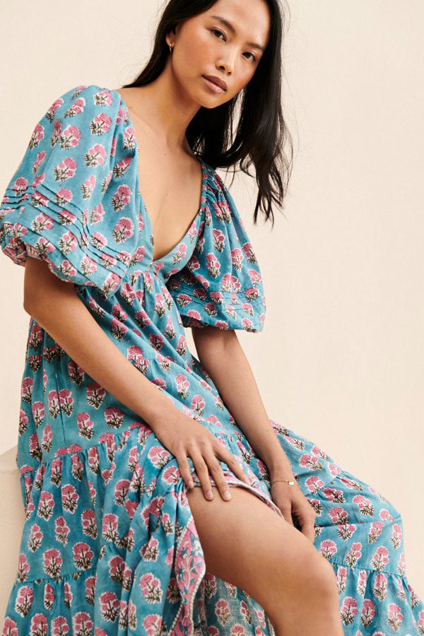 Saylor Anthropologie Annaleise Maxi Dress