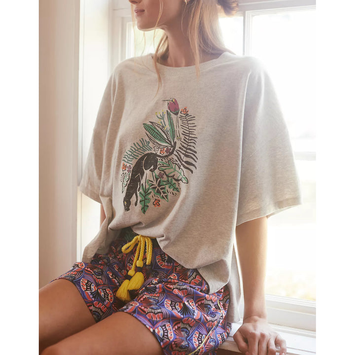 Masha Volnova By Anthropologie Pipandlo Tee Tunic Top