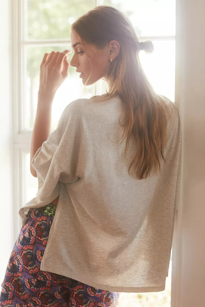 Masha Volnova By Anthropologie Pipandlo Tee Tunic Top
