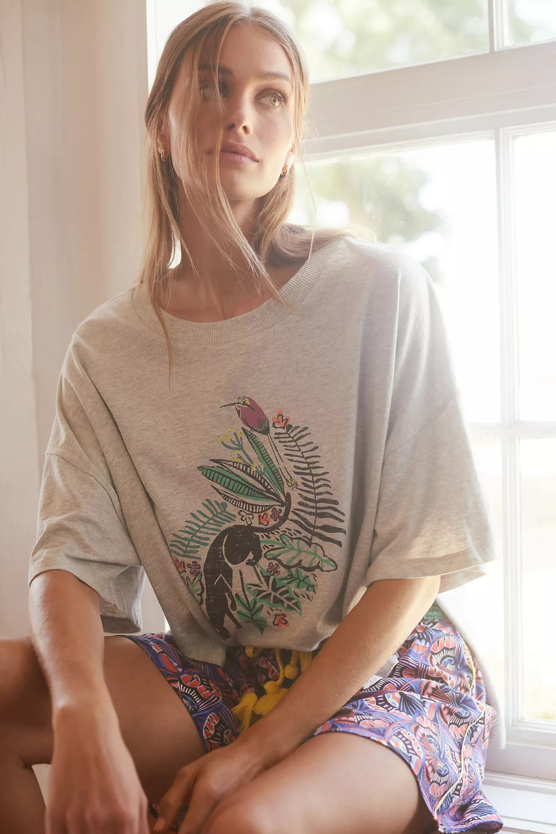Masha Volnova By Anthropologie Pipandlo Tee Tunic Top