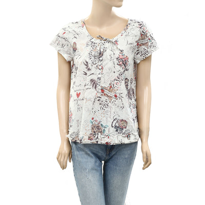 Odd Molly Anthropologie Amplify Blouse Top