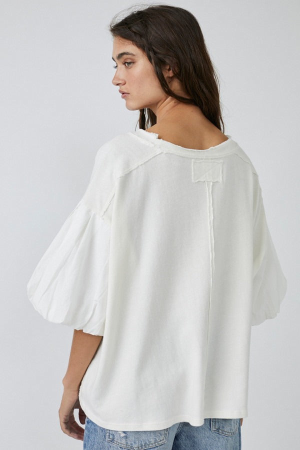 Free People We The Free Blossom Tee Blouse Top