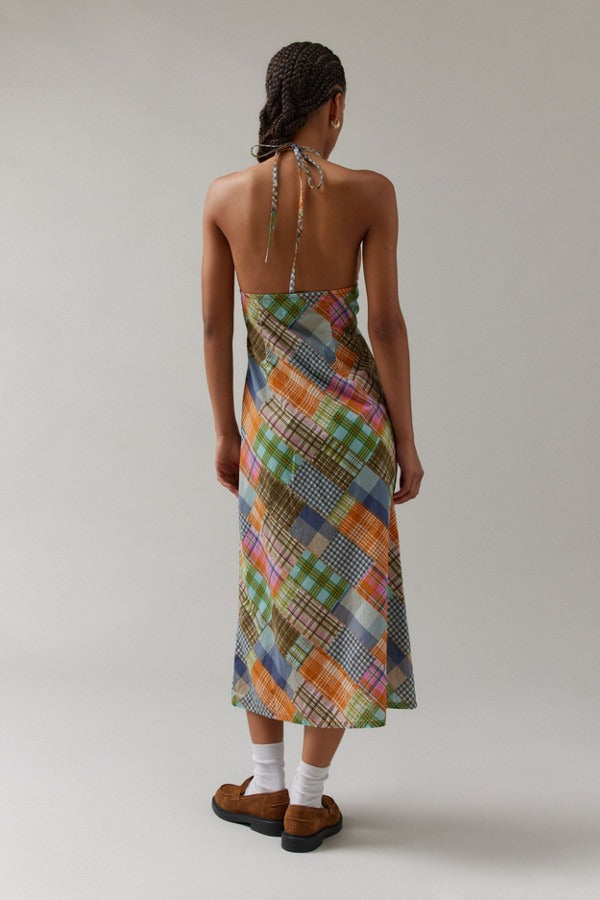 Urban Outfitters BDG Danny Madras Halter Midi Dress
