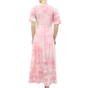 $325 Loveshackfancy Edie Buttondown Maxi Long Dress