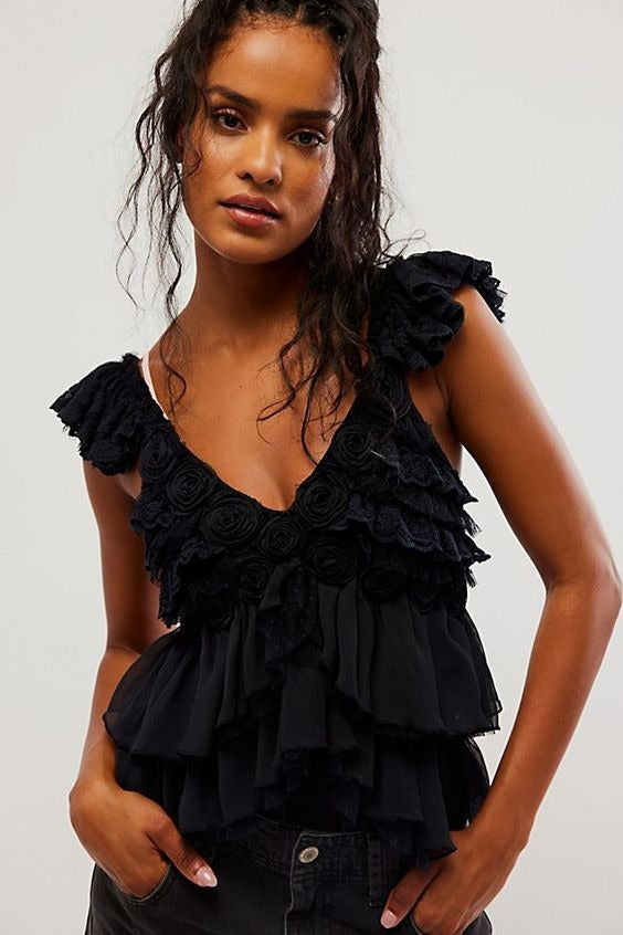 Intimately Free People All Dolled Up Bodysuit Top