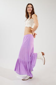 Urban Outfitters UO Do You Dance Crinkle Maxi Skirt