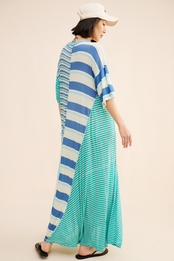 Free People Shellyanne Striped Maxi Dress
