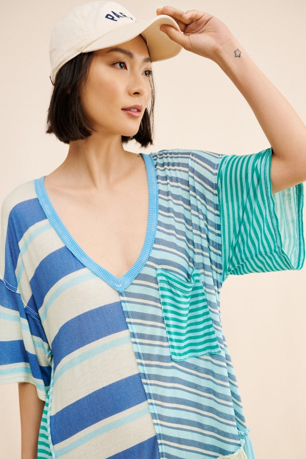 Free People Shellyanne Striped Maxi Dress