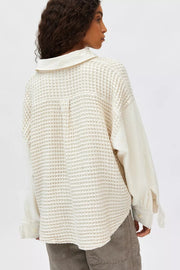 Urban Outfitter BDG Bryson Waffle Shirt Jacket Top