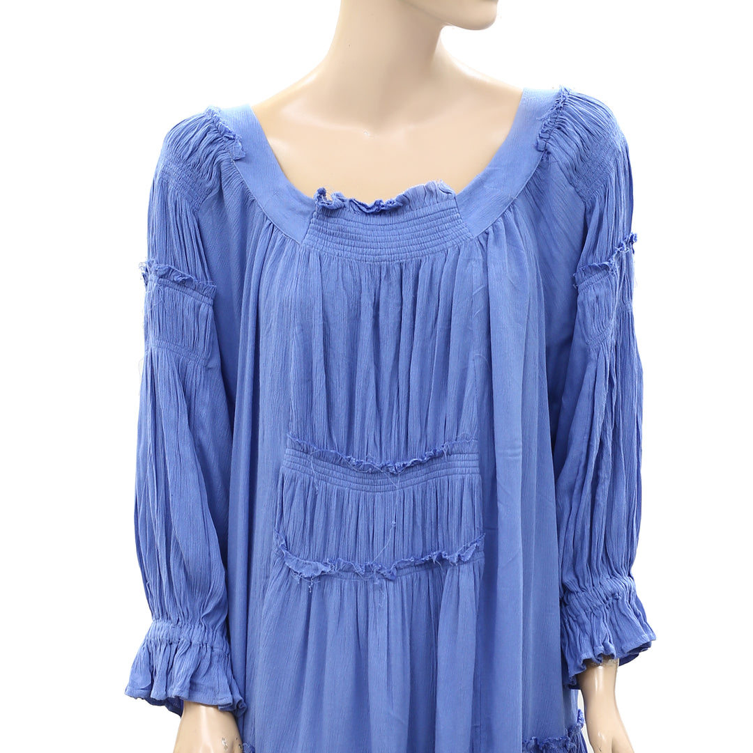 sea ya there mini dress Free People Sea Ya There Mini Dress - Lagoon