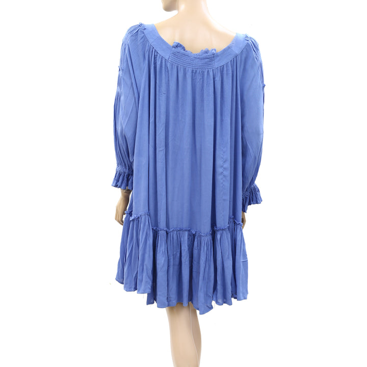 Free People Sea Ya There Mini Dress