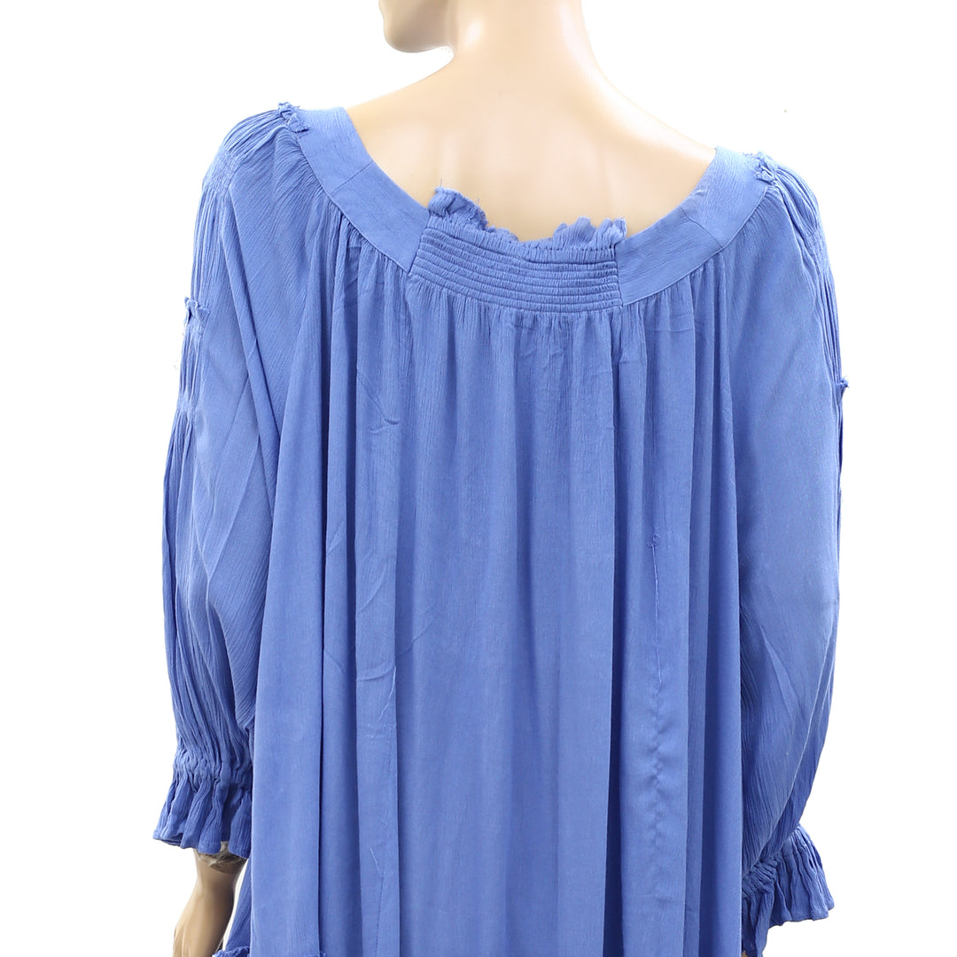 Free People Sea Ya There Mini Dress