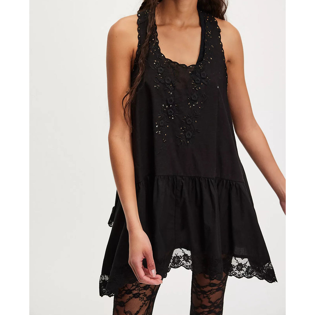 Free People Sunset Treasure Tunic Mini Dress