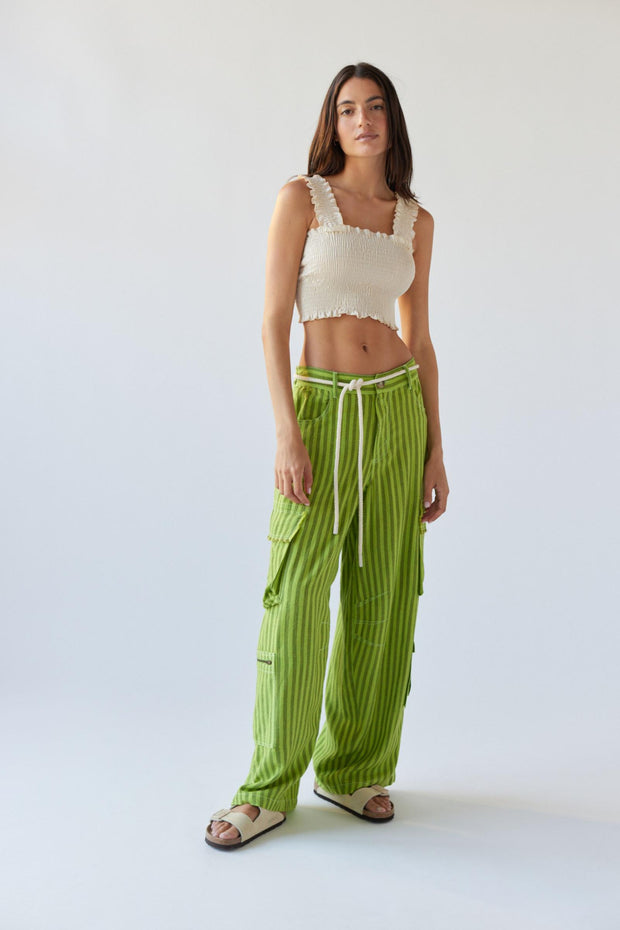 Urban Outfitters UO Linen Cargo Pants
