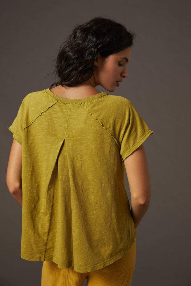 Pilcro Anthropologie Sustainable Pocket Tee Blouse Top