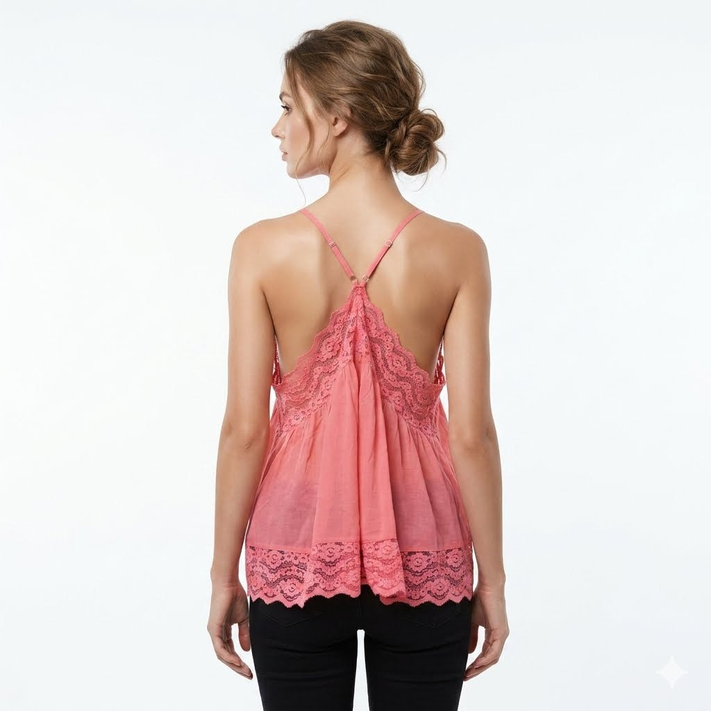 Intimately Free People Fiona Cami Blouse Top