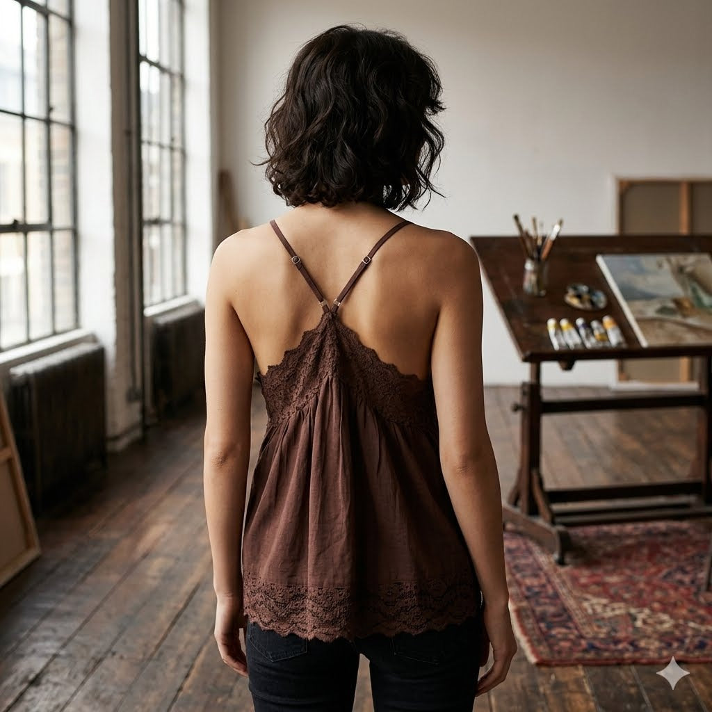 Intimately Free People Fiona Cami Blouse Top
