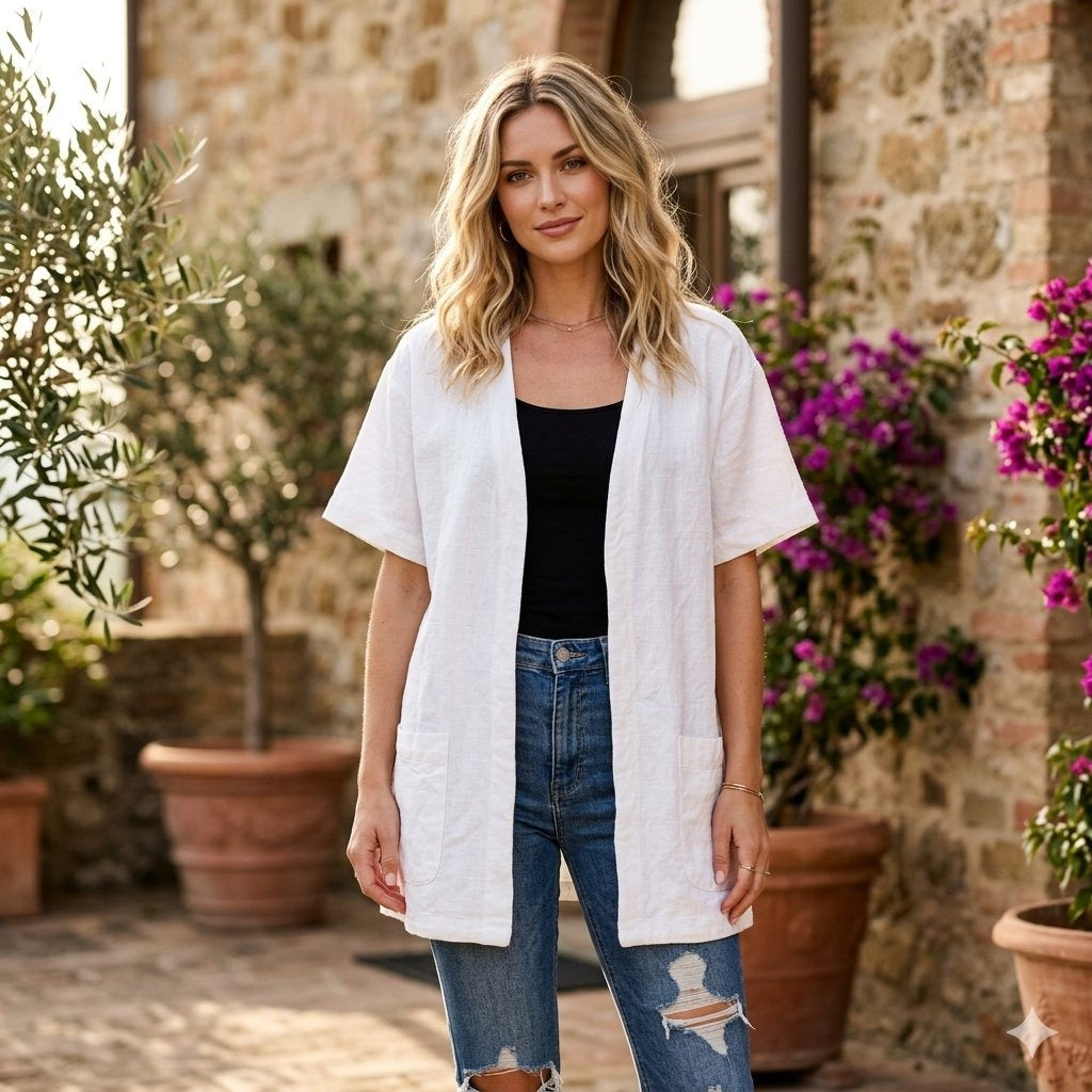 IRO Solid Coverup Tunic Top