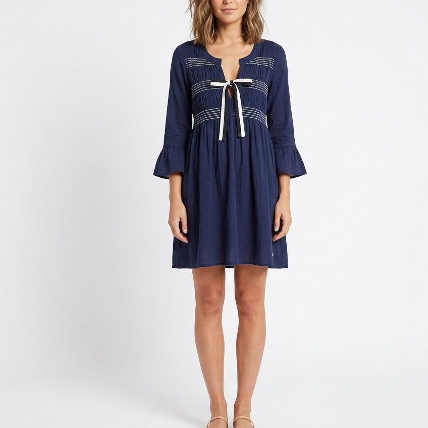 Odd Molly Anthropologie Remix Embroidered Tunic Dress XS