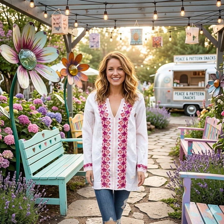Odd Molly Anthropologie Oh Mine Tunic Top