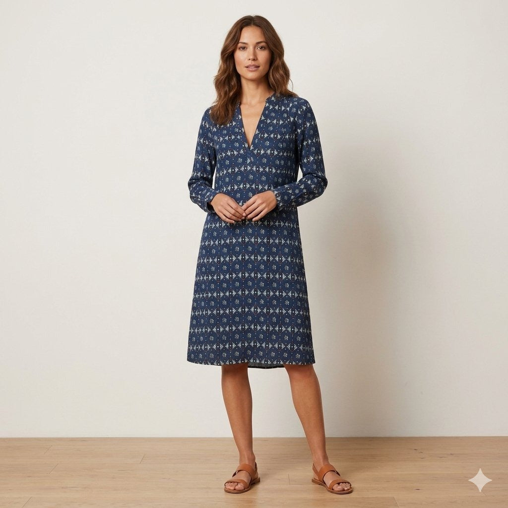 Odd Molly Anthropologie Alva Printed Mini Dress
