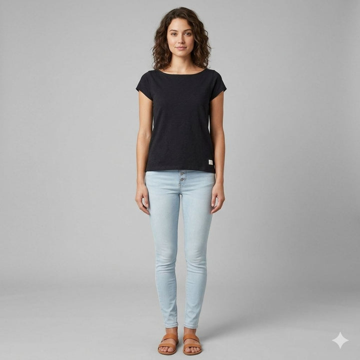 Odd Molly Anthropologie Star Embroidered Blouse Top