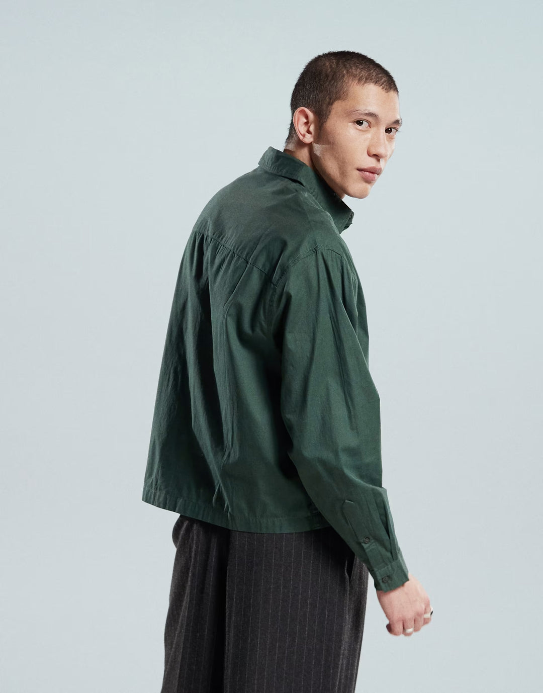ASOS DESIGN  Boxy Oversized Embroidered Buttondown Men’s Shirt