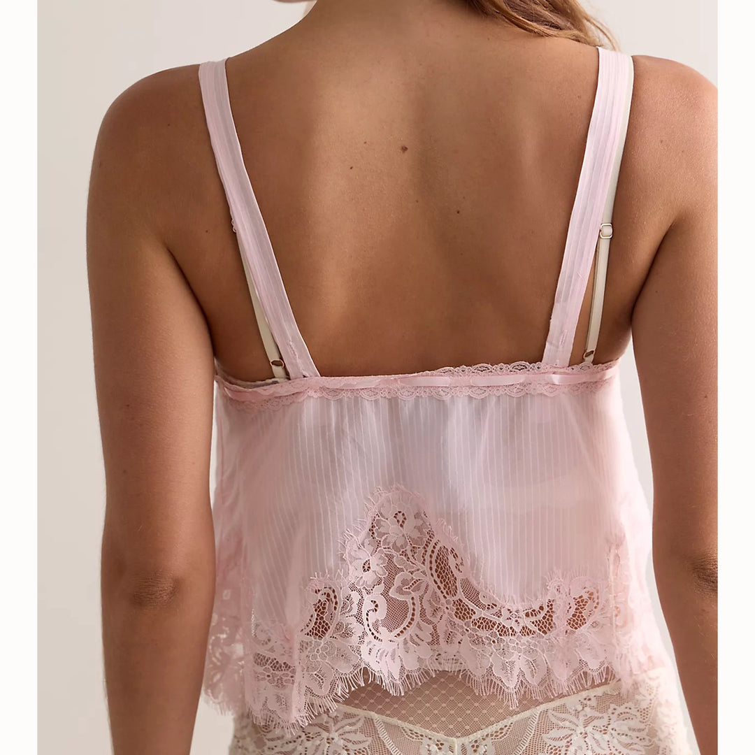 Intimately Free People Alma Cami Cropped Tank Blouse Top