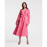 Frances Valentine Lucille Wrap Midi Dress