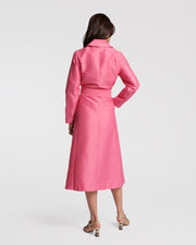 Frances Valentine Lucille Wrap Midi Dress