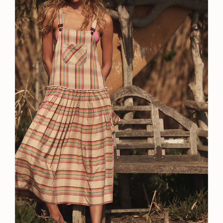 Free People Avery Overall Midi Dress