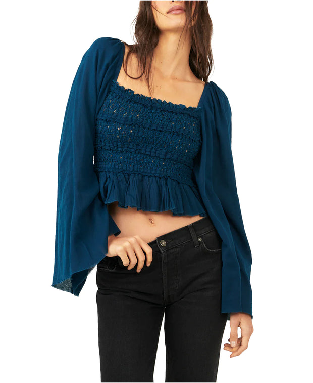 Free People FP One Rory Blouse Top