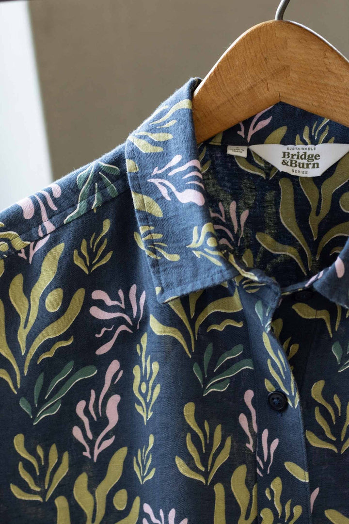 Bridge & Burn The Greer Cropped Shirt Top