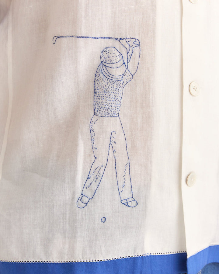 Bode Club Champion Short Sleeve Men's Shirt